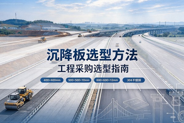思南沉降板选择方法