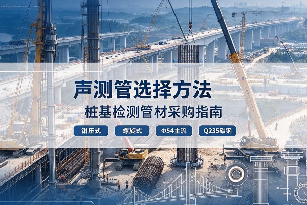思南声测管选型标准
