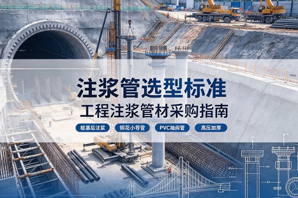 思南注浆管选型标准