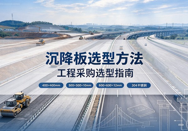 思南沉降板选择方法