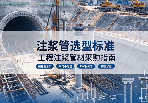 思南注浆管选型标准